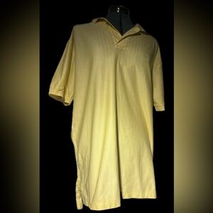 Ralph Lauren Men's Light Yellow Polo Shirt